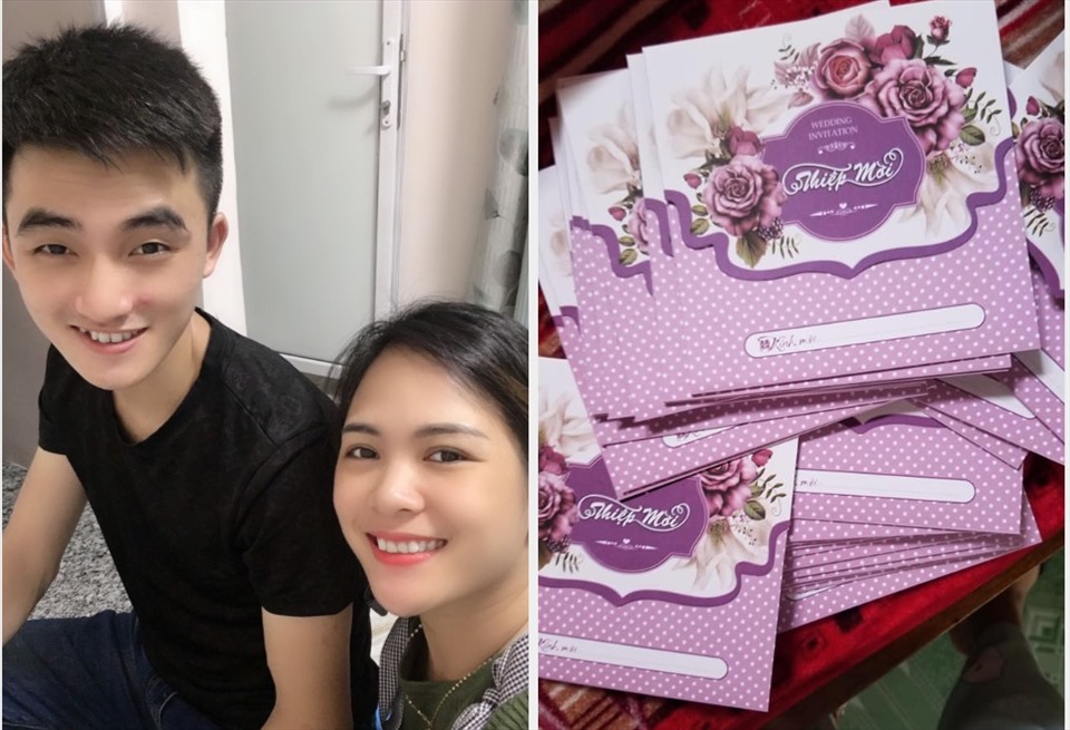 Sau 4 lần phải hoãn cưới để phòng chống dịch COVID-19, hai vợ chồng đang có dự định đẻ thêm bé nữa rồi mới tổ chức hôn lễ. Ảnh: NVCC.