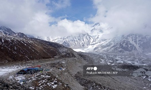 Vùng núi Everest. Ảnh: AFP