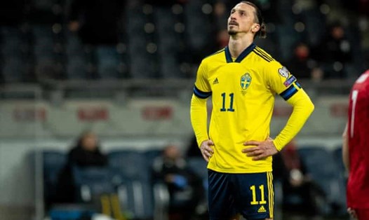 Ibrahimovic không thể đồng hành cùng đội tuyển Thụy Điển tại EURO 2020. Ảnh: AFP