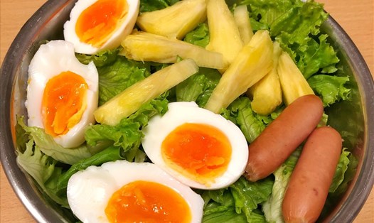 Trứng luộc chín cũng trở thành một bữa ăn nhẹ giảm cân tuyệt vời. Ảnh minh họa: Bảo Quyên
