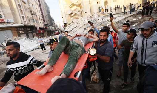 Xung đột Israel - Palestine gia tăng khiến nhiều người thương vong. Ảnh: AFP