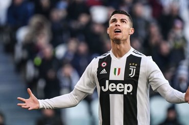 Ronaldo (Juventus). Ảnh: AFP.