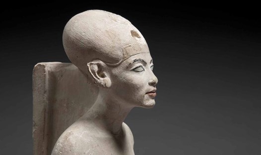 Tượng Nữ hoàng Ai Cập Nefertiti. Ảnh: Bảo tàng Ägyptisches und Papyrussammlung.
