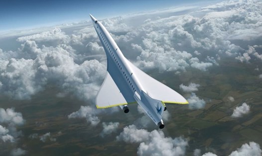 Máy bay siêu thanh Overture tương lai. Ảnh: Boom Supersonic