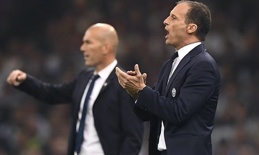 Nếu Zinedine Zidane quyết định từ chức, Real Madrid đã sẵn sàng chọn Max Allegri thế chỗ. Ảnh: AFP