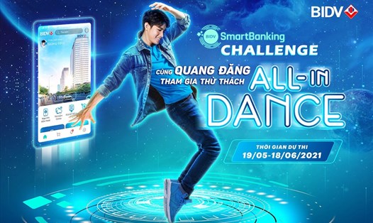 BIDV tổ chức cuộc thi “SmartBanking Challenge – All in Dance”. Ảnh BIDV