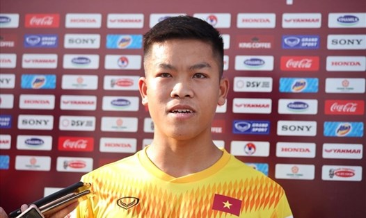 Hữu Thắng bị loại khỏi đội tuyển U22 Việt Nam. Ảnh: T.X