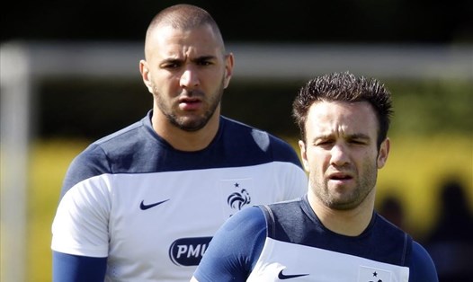 Karim Benzema chính thức được HLV Didier Deschamp điền tên trong danh sách đội tuyển Pháp. Ảnh: AFP