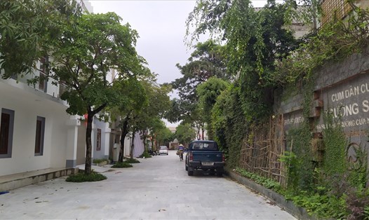 Dự án bất động sản cụm Cụm dân cư Trường Sơn (tại phường Cửa Nam - TP. Vinh-Nghệ An) đã mở bán thương mại. Ảnh: Hoàng Nguyên