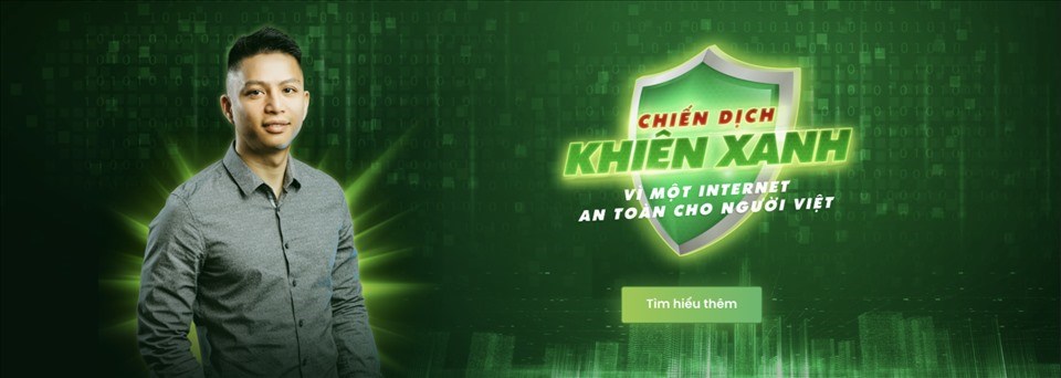 Cốc Cốc khởi động Chiến dịch Khiên Xanh nhằm kêu gọi người dùng Internet báo cáo các trang web không an toàn. Cốc Cốc khởi động Chiến dịch Khiên Xanh nhằm kêu gọi người dùng Internet báo cáo các trang web không an toàn.