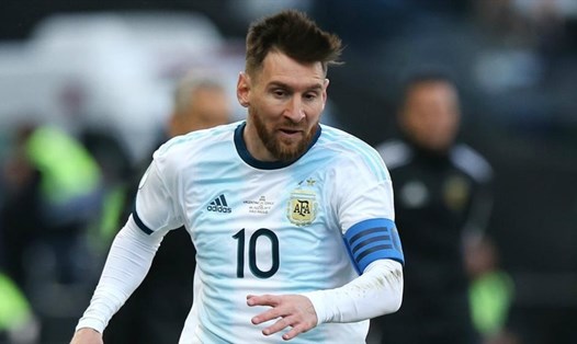 Messi mong muốn được góp mặt cùng Olympic Argentina dự Olympic Tokyo sắp tới. Ảnh: AFP.