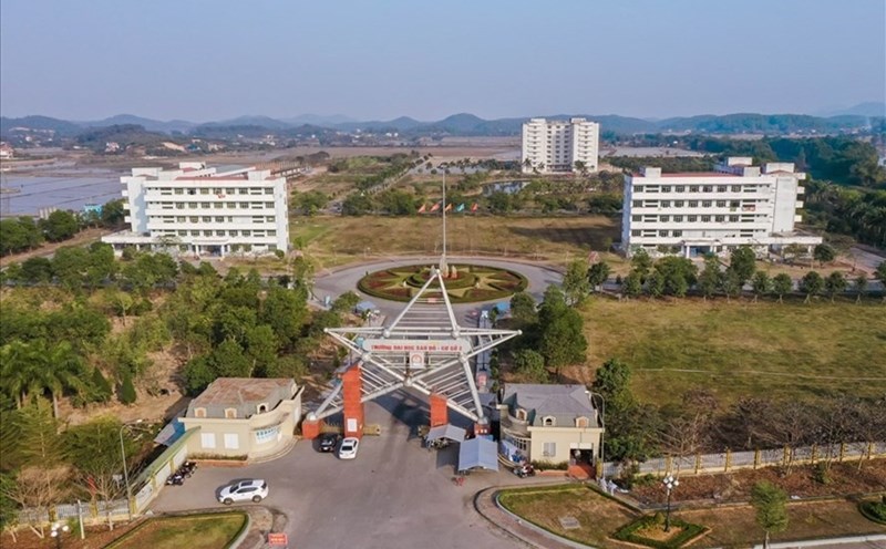 CƠ SỞ 2 TRƯỜNG ĐẠI HỌC HẢI DƯƠNG NẰM GIỮA KHU VỰC TRUNG TÂM THÀNH PHỐ