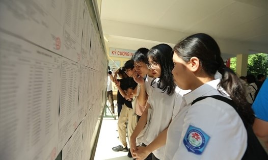 Thời gian công bố “tỉ lệ chọi” vào lớp 10 trường công lập tại Hà Nội.  Ảnh minh họa: Nam Phương
