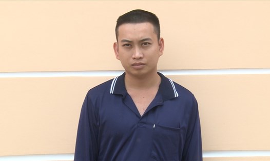 Đối tượng Trần Văn Kha bị bắt tạm giam vì đánh người gây thương tích. Ảnh: PV