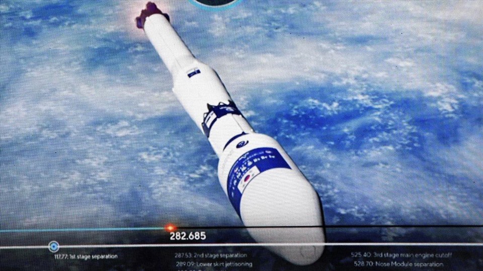 Nga phóng 38 vệ tinh lên quỹ đạo bằng tên lửa đẩy Soyuz- 2.1 ngày 22.3.2021. Ảnh: AFP