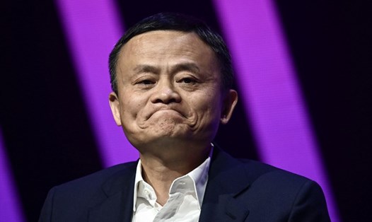 Tỉ phú Jack Ma. Ảnh: AFP.
