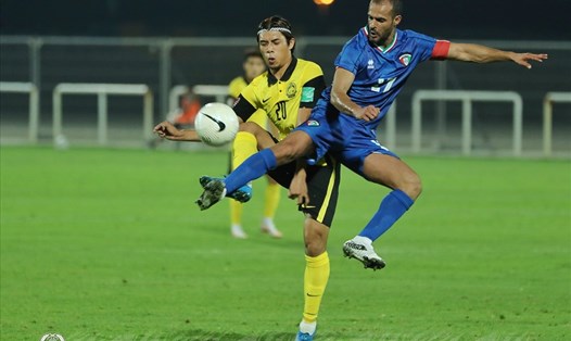 Tuyển Malaysia (áo vàng) dùng 2 trận giao hữu với Kuwait, Bahrain để tìm ra đội hình ưng ý nhất cho 3 trận vòng loại World Cup 2022. Ảnh: LĐBĐ Malaysia.