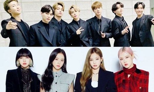 BTS vượt Blackpink với nhiều thành tích. Ảnh: Xinhua.