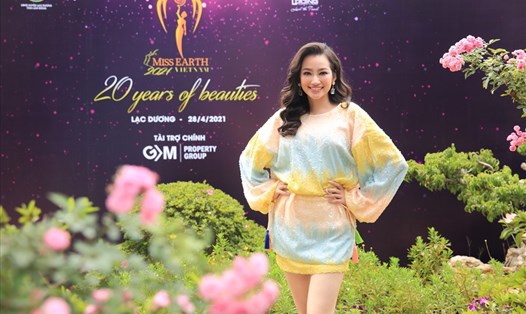 "Miss Earth Vietnam 2007" Trương Tri Trúc Diễm. Ảnh: Phú Trần