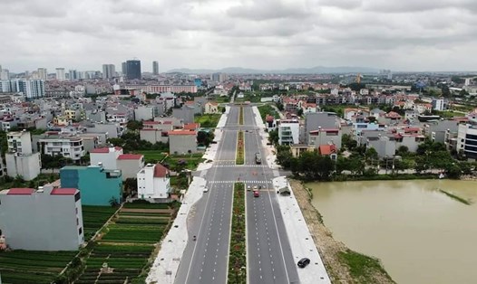 Thành phố Bắc Ninh trong những ngày thực hiện giãn các xã hội. Ảnh: PV.