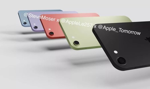 Hình ảnh thể hiện kết xuất iPod touch 2021. (Hình ảnh: @SteveMoser / @ AppleLe257 / @Apple_Tomorrow)
