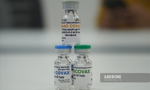 Vaccine Nano Covax của Việt Nam. Ảnh: Lao Động
