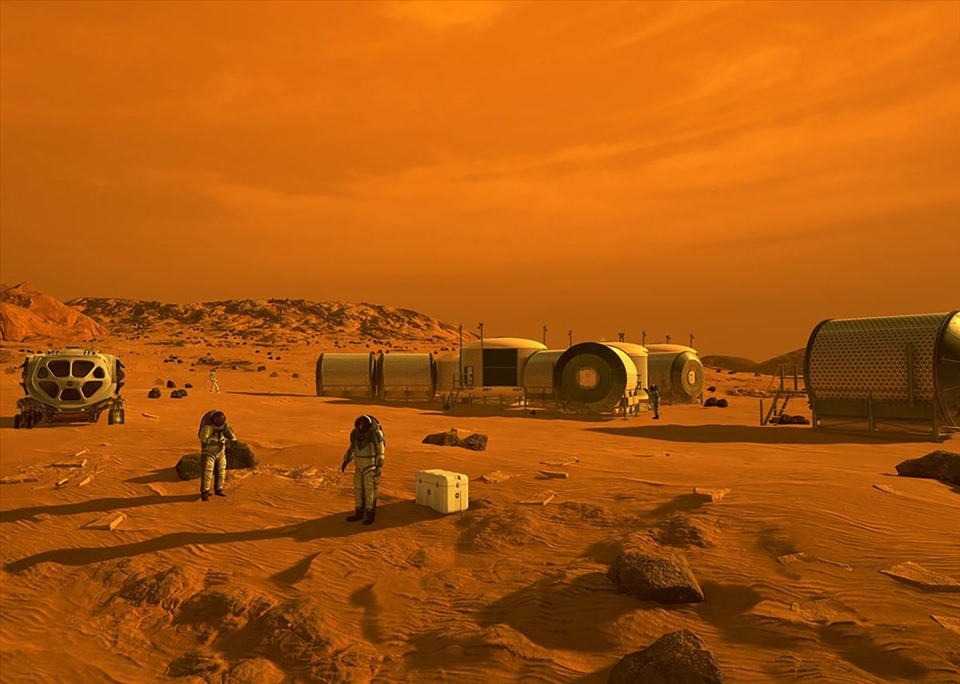 Đưa con người lên sao Hỏa - một khát vọng xa xỉ của nhân loại. Hãy cùng chiêm ngưỡng hình ảnh tưởng tượng về cuộc phiêu lưu khám phá hành tinh đỏ, nơi mà tương lai có thể sẽ mở ra những cánh cửa mới cho sự sống của chúng ta.