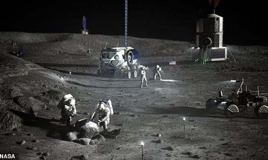 Artemis là chương trình đưa con người quay trở lại Mặt trăng vào năm 2024 của NASA. Ảnh: NASA