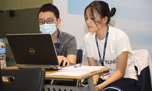 Trường THCS&THPT Lương Thế Vinh là trường đầu tiên thông báo tổ chức kiểm tra đánh giá năng lực học sinh lớp 6 theo hình thức online. Ảnh: Fanpage nhà trường