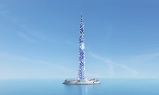 Tòa nhà cao thứ hai thế giới sắp được xây dựng ở Nga. Ảnh: Kettle Collective