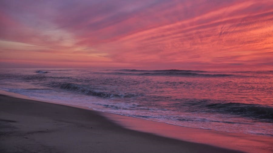Bãi biển của Cảnh sát biển, Cape Cod, Massachusetts. Ảnh: CNN