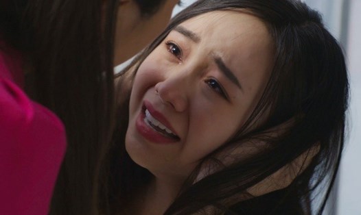 Cảnh quay Quỳnh Kool bị đánh ghen của "Hãy nói lời yêu". Ảnh: NSX.