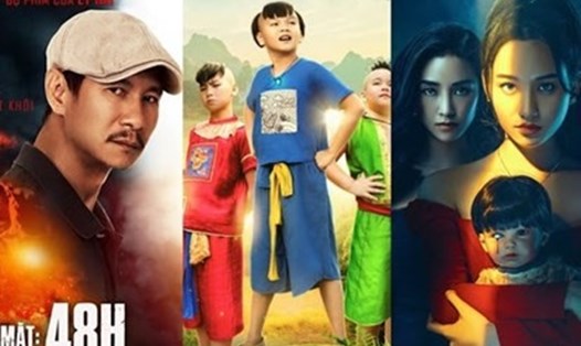 Trạng Tí, Lật mặt: 48h, Thiên thần hộ mệnh là 3 phim Việt có doanh thu tốt hiện nay. Ảnh: NSX.