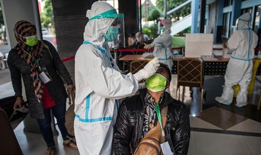 Indonesia đã ghi nhận ca nhiễm biến thể COVID-19 Ấn Độ. Ảnh: AFP.