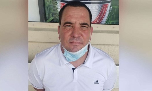 Chân dung nghi phạm Yoelvis Denis Hernandez, bị cáo buộc đánh cắp 192 máy thở mà Mỹ gửi tới El Salvador để điều trị COVID-19. Ảnh: AFP