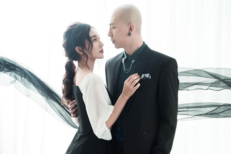 Phạm Lịch và ông xã. Ảnh: NSCC. Phạm Lịch và ông xã. Ảnh: NSCC.
