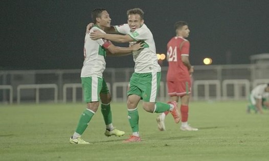 Tuyển Indonesia đã thua 2 trận giao hữu trước Afghanistan và Oman, để chuẩn bị cho vòng loại World Cup 2022. Ảnh: LĐBĐ Indonesia.