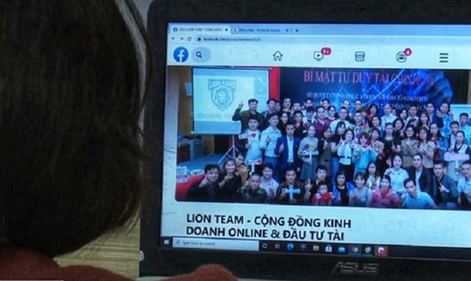 Công an TPHCM đưa ra lời cảnh báo về sàn forex hoạt động sai phép và có dấu hiệu đa cấp Lion Team. Ảnh: Bạn đọc cung cấp