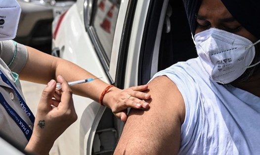 Ấn Độ đã tiêm khoảng 212 triệu liều vaccine COVID-19. Ảnh: AFP