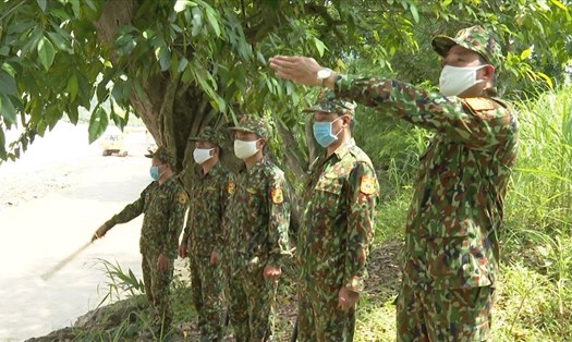Các chiến sĩ biên phòng Lào Cai ngày đêm bám chốt giữ vững biên cương Tổ quốc. Ảnh: Vân Tiến.
