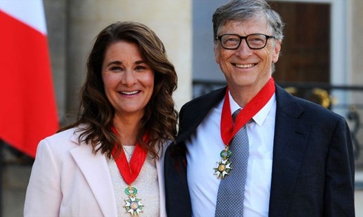 Vợ chồng tỉ phú Bill Gates - Melinda Gates. Ảnh: AFP/Getty.