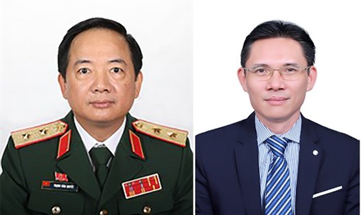 Trung tướng Trịnh Văn Quyết và ông Nguyễn Đức Minh. Ảnh: daihoidang.vn