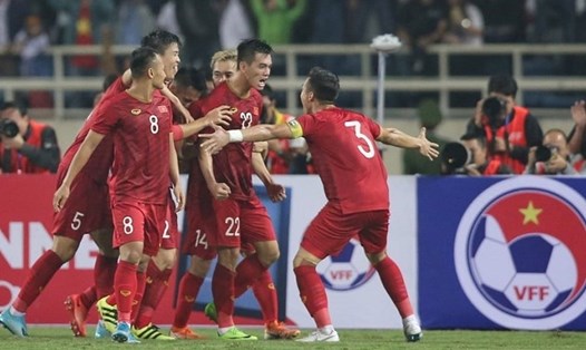 Tuyển Việt Nam nhiều khả năng thi đấu trên sân có khán giả tại UAE. Ảnh: AFC.