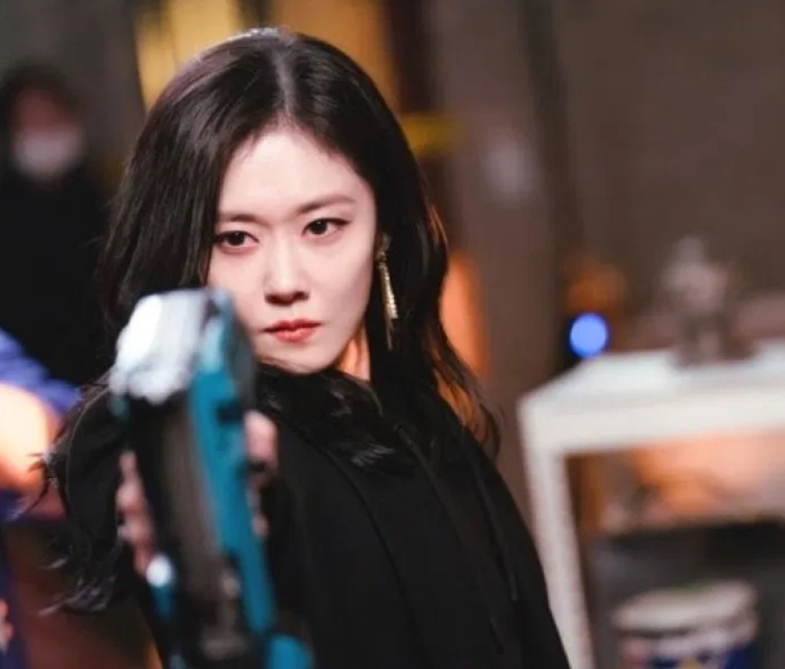 Nữ diễn viên Jang Na Ra trở lại cuộc đua với bộ phim “Bất động sản trừ tà”. Ảnh: Xinhua