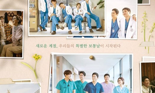 "Hospital Playlist" mùa 2 sẽ trở lại vào tháng 6 tới. Ảnh poster.
