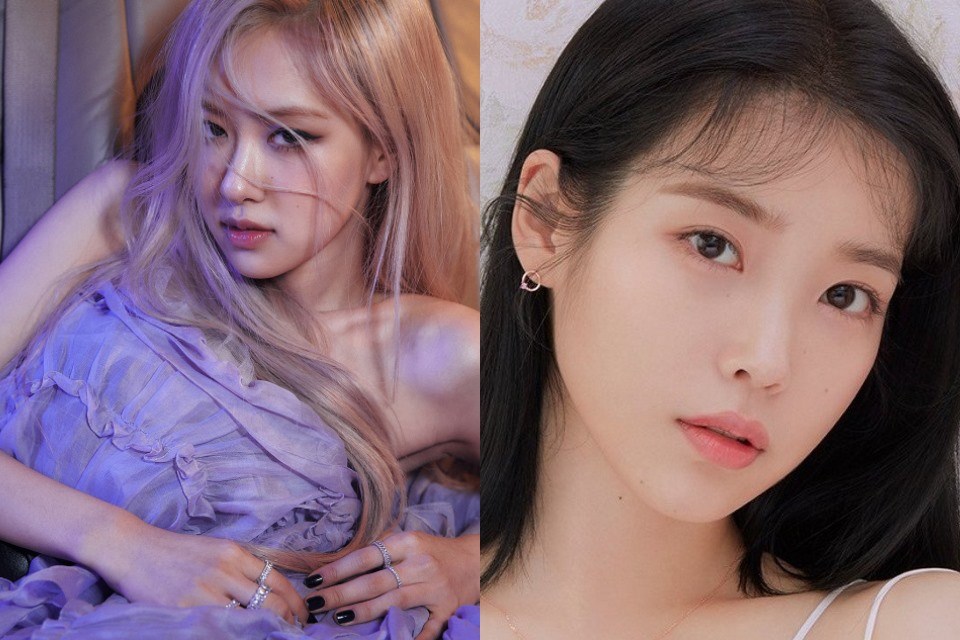 Rosé (BlackPink), IU có số lượng bán album cao khi ra mắt. Ảnh poster. Rosé (BlackPink), IU có số lượng bán album cao khi ra mắt. Ảnh poster.
