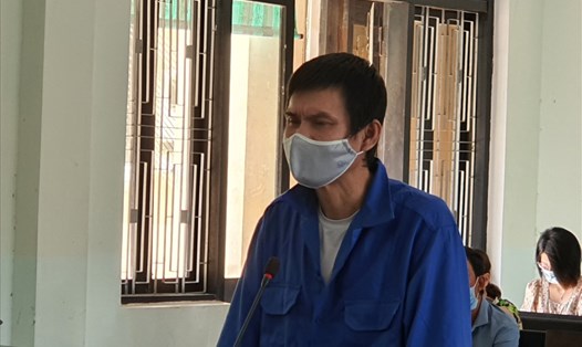 Đối tượng Nguyễn Văn Tiến nhận mức án tù chung thân vì tội danh vận chuyển trái phép chất ma túy. Ảnh: CA.