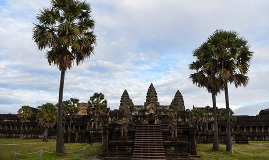 Đền Angkor Wat, Campuchia. Ảnh: AFP.