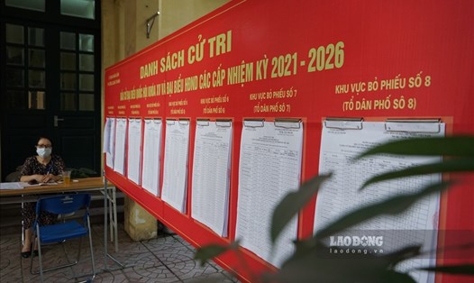 Hà Nội sẽ có 15 đoàn kiểm tra thực hiện kiểm tra lần hai về công tác chuẩn bị cho ngày bầu cử ở các địa phương. Ảnh: TG