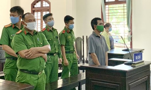 Bị cáo Nguyễn Chánh Thẩm tại phiên tòa xét xử vụ tai nạn giao thông gây chết người. Ảnh: HD